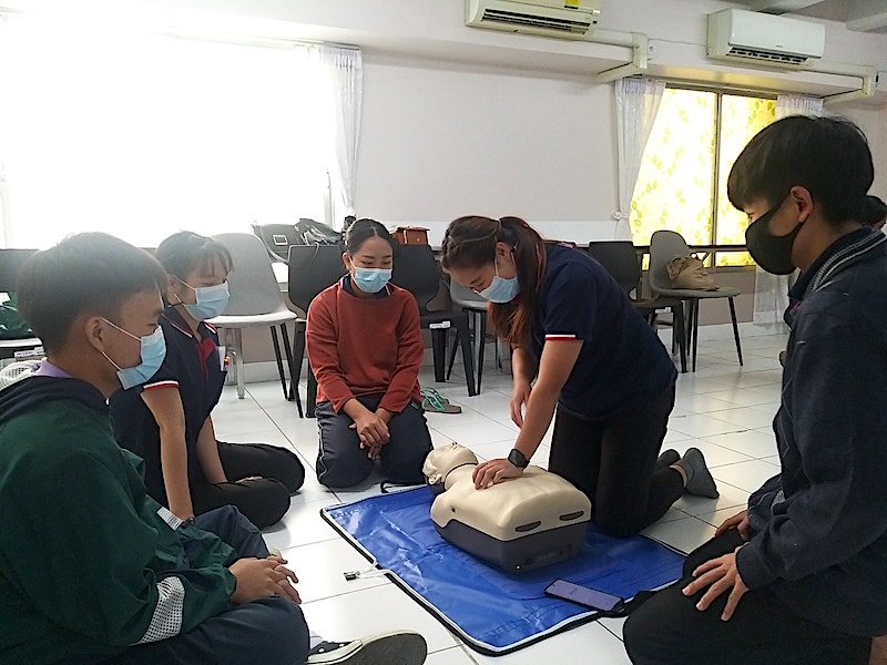 CPR training