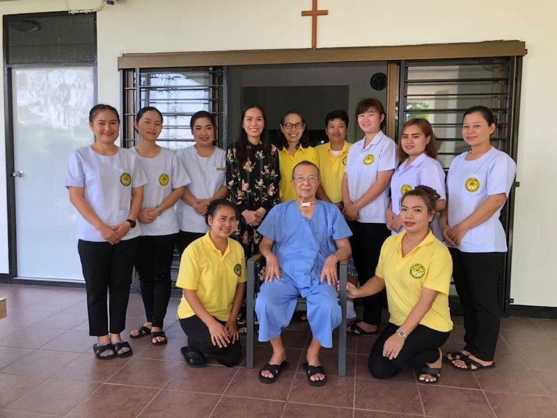 Resident being discharged